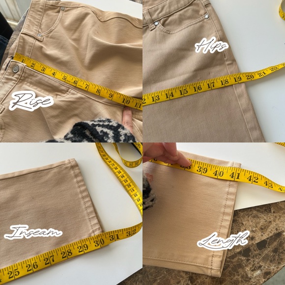 J. McLaughlin Lexi Jeans Ankle Cropped Skinny Legged Stretch
Denim tan size 14 - Picture 10 of 12